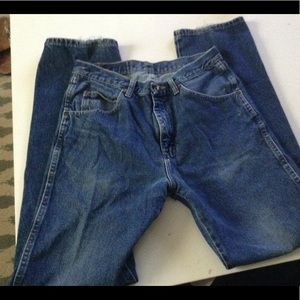 Men wrangler jeans w 33 L 34